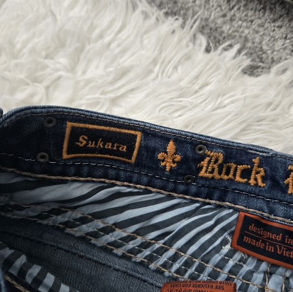 Rock Revival Sukara Stretch Cropped Jeans. Size 27. Good Preowned condition. - Picture 14 of 14